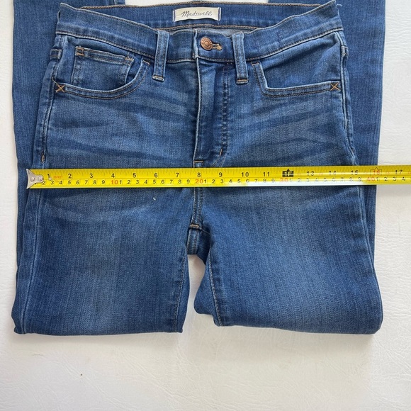 Madewell 9" Mid-Rise Skinny Jeans Medium Wash Size 25 - Picture 15 of 15